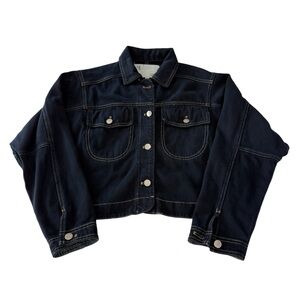 Pilcro Anthropologie Oversized Denim Jacket Size Small